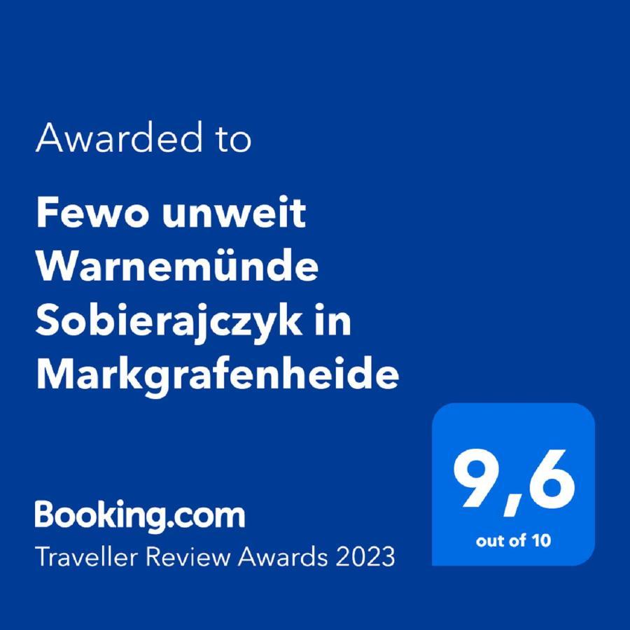 Fewo Unweit Warnemuende Sobierajczyk In Markgrafenheide 罗斯托克 外观 照片